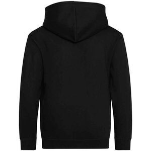 AWDis Cool Childrens/Kids Zoodie Full Zip Hoodie / Deep Black